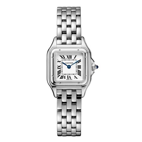 panther de cartier watch|cartier panthere watch stainless steel.